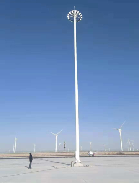 瓜州高速路服务区白碱滩高杆灯项目