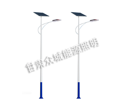 白碱滩复兴号太阳能led路灯